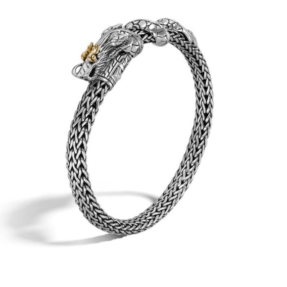 John Hardy Jewelry - John Hardy Naga Dragon 18K Silver Bracelet